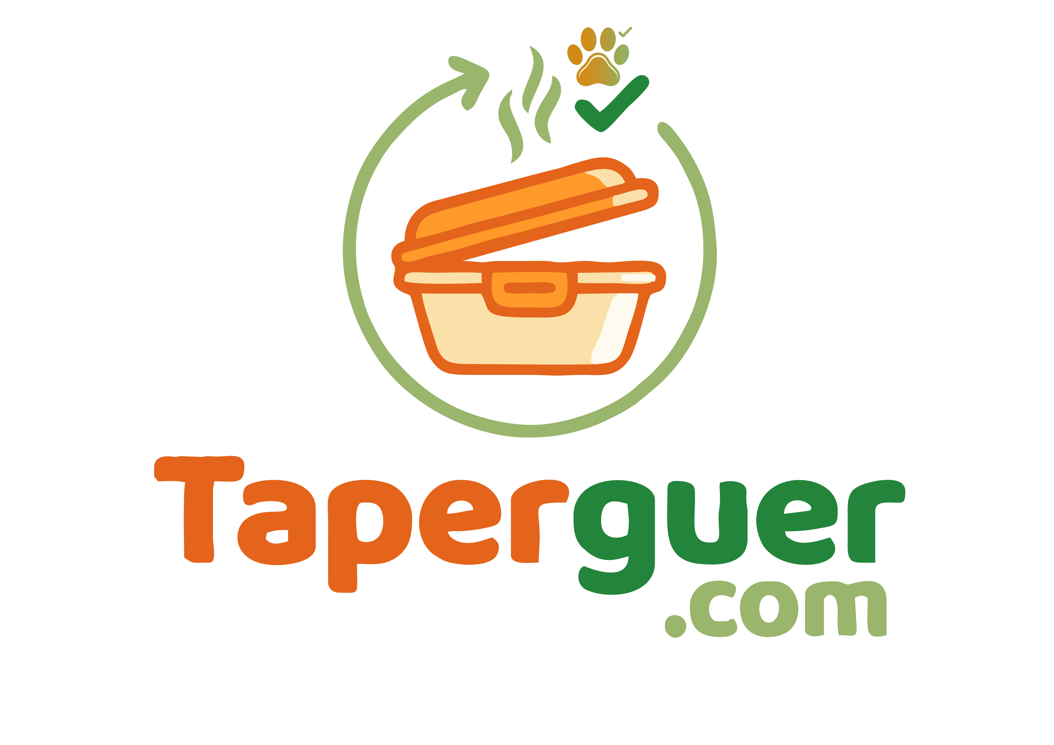 Logotipo oficial de Taperguer, red de rescate de comida.